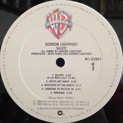 Gordon Lightfoot : Salute (LP, Album, Club)