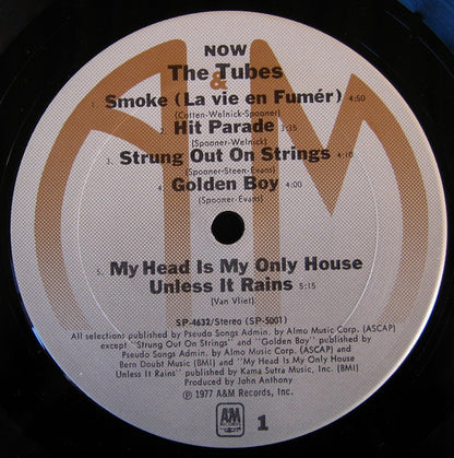The Tubes : Now (LP, Album, Whi)