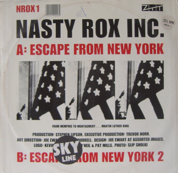 Nasty Rox Inc. : Escape From New York (12", Single)