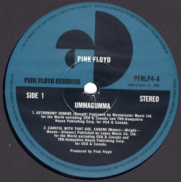 Pink Floyd : Ummagumma (2xLP, Album, RE, RM, Gat)