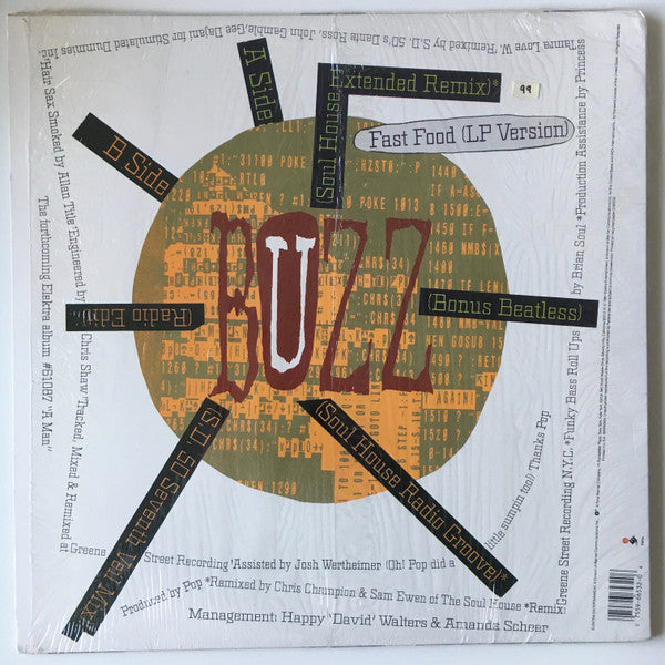 Pop's Cool Love : ¿Buzz? (12", Single)