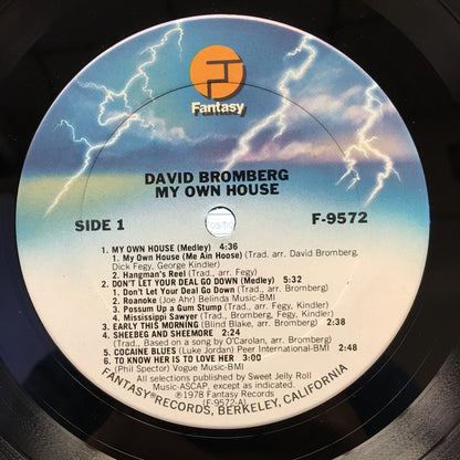 David Bromberg : My Own House (LP, Album)