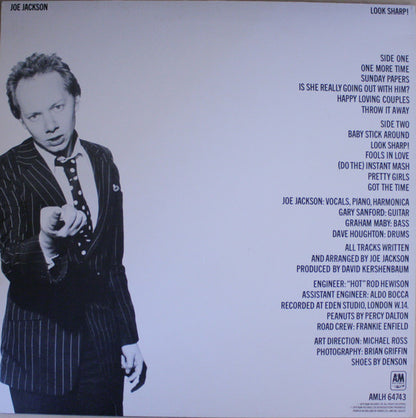 Joe Jackson : Look Sharp! (LP, Album)