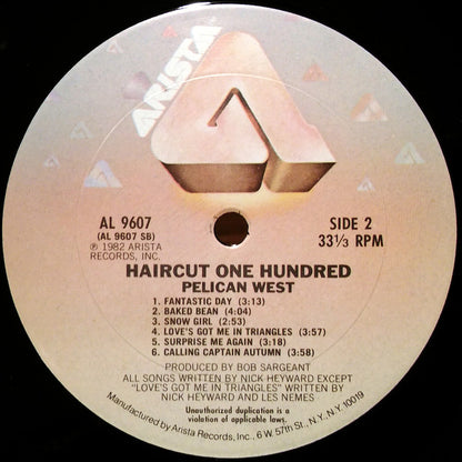 Haircut One Hundred : Pelican West (LP, Album, RE, Tra)