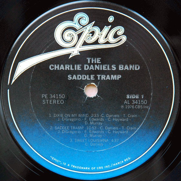 The Charlie Daniels Band : Saddle Tramp (LP, Album, Gat)
