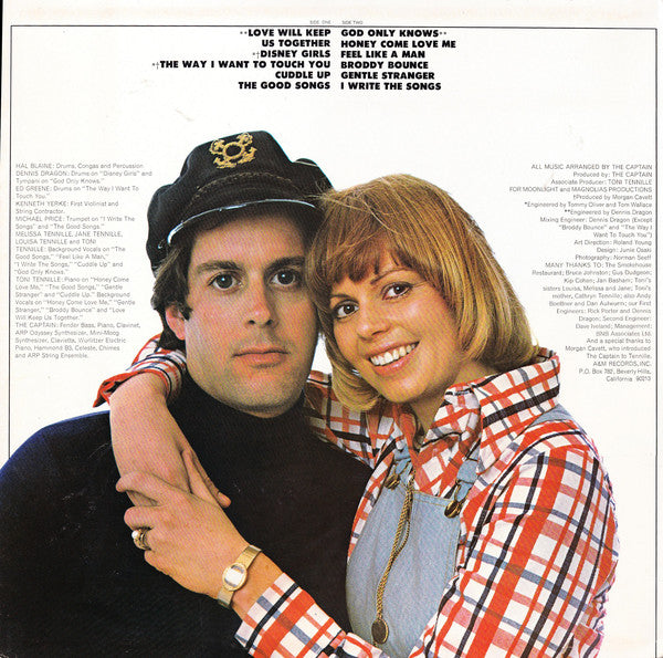 Captain And Tennille : Love Will Keep Us Together (LP, Album, Mon)
