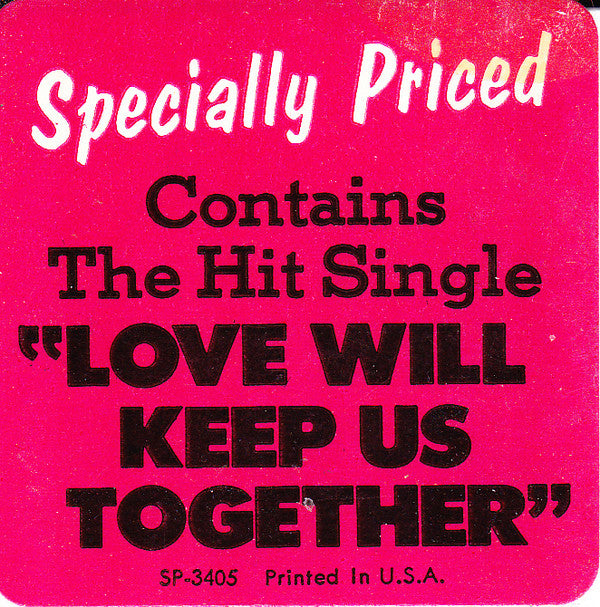 Captain And Tennille : Love Will Keep Us Together (LP, Album, Mon)