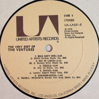 The Ventures : The Very Best Of The Ventures (LP, Comp)