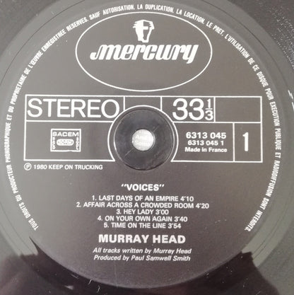Murray Head : Voices (LP, Album, Pol)