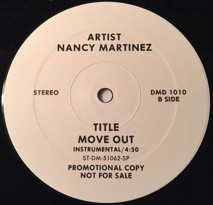 Nancy Martinez : Move Out (12", Promo)