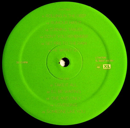 Adele (3) : 21 (LP, Album, RE)