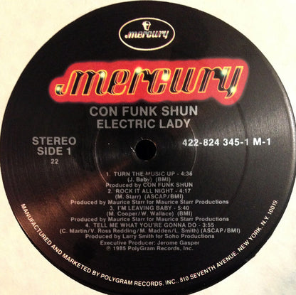 Con Funk Shun : Electric Lady (LP, Album, 22)