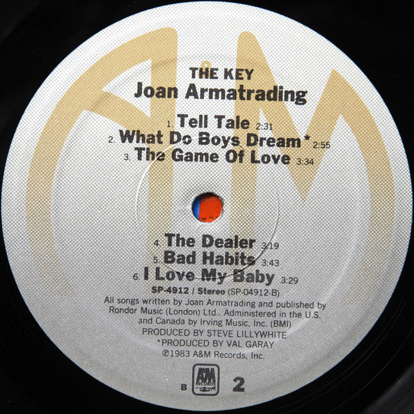 Joan Armatrading : The Key (LP, Album, B -)
