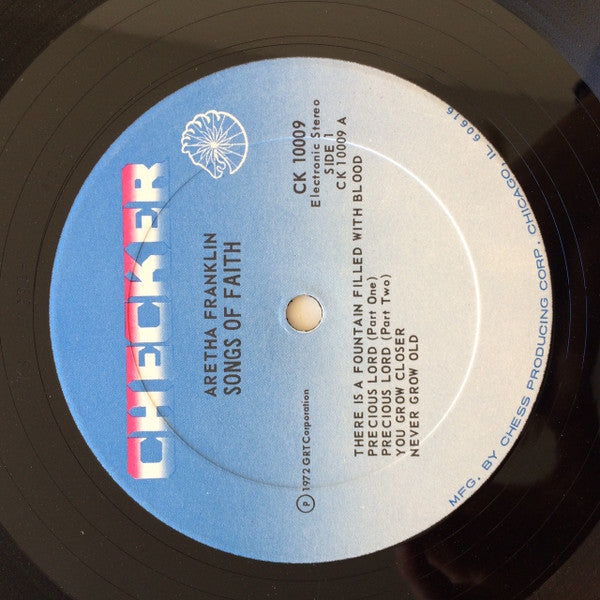 Aretha Franklin : Songs Of Faith (LP, Album)