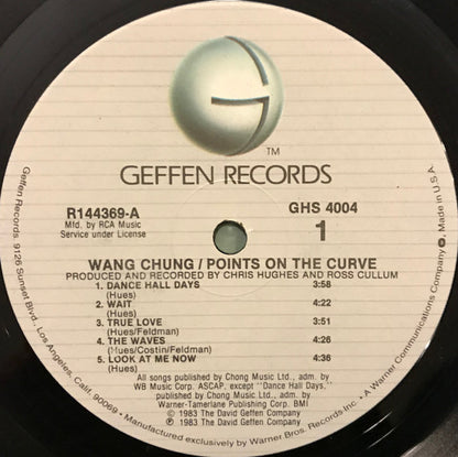 Wang Chung : Points On The Curve (LP, Album, Club, Clu)