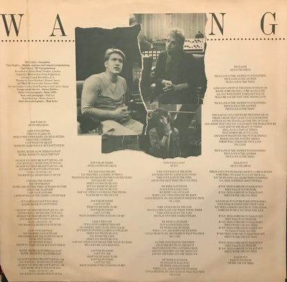 Wang Chung : Points On The Curve (LP, Album, Club, Clu)