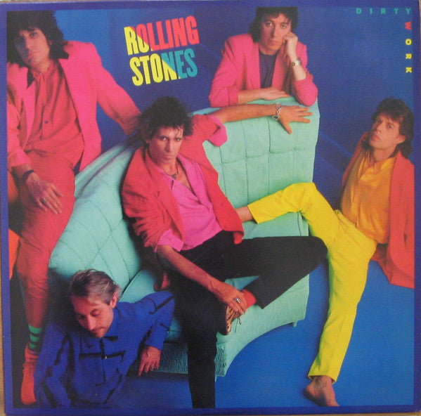 The Rolling Stones : Dirty Work (LP, Album, Pit)