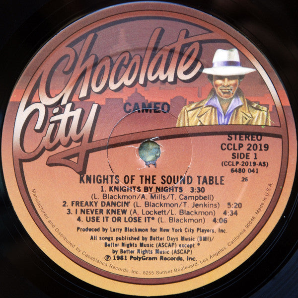 Cameo : Knights Of The Sound Table (LP, Album, 26 )
