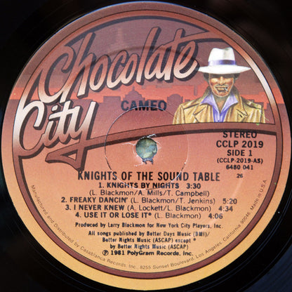Cameo : Knights Of The Sound Table (LP, Album, 26 )
