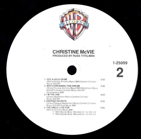 Christine McVie : Christine McVie (LP, Album)