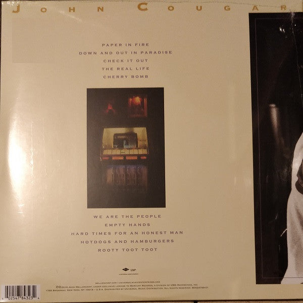 John Cougar Mellencamp : The Lonesome Jubilee (LP, Album, RE, Gat)