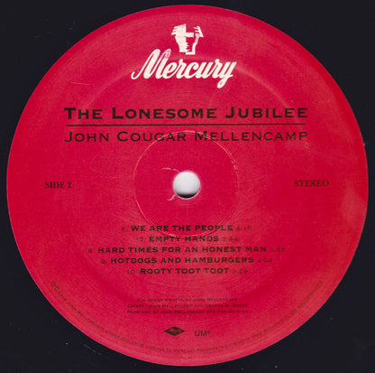 John Cougar Mellencamp : The Lonesome Jubilee (LP, Album, RE, Gat)
