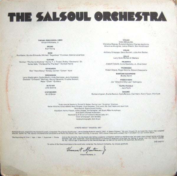 The Salsoul Orchestra : Nice 'n' Naasty (LP, Album)
