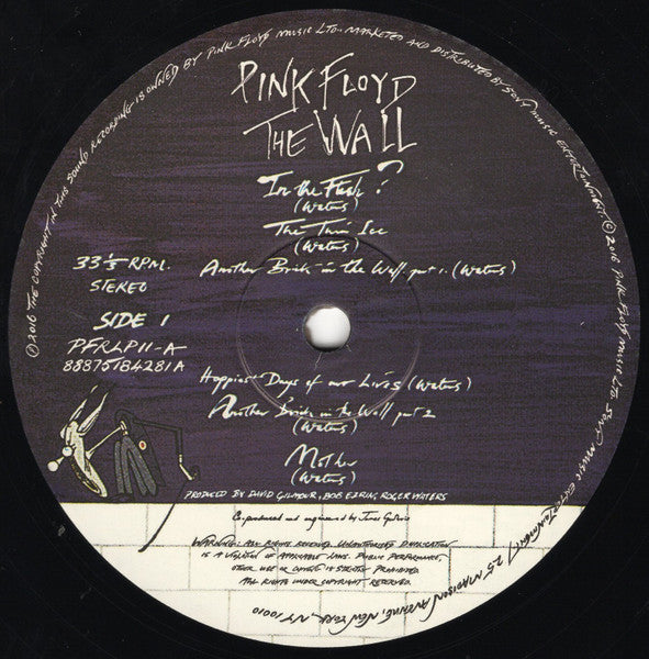 Pink Floyd : The Wall (2xLP, Album, RE, RM, 180)