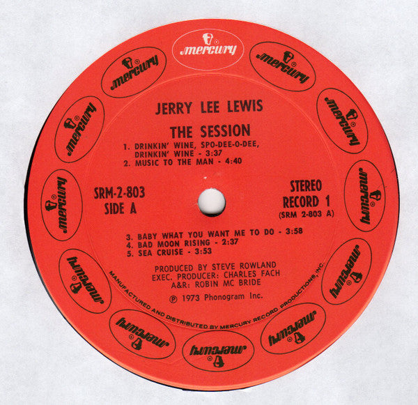 Jerry Lee Lewis : The Session Recorded In London With Great Guest Artists (2xLP, Album, Ter)