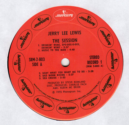 Jerry Lee Lewis : The Session Recorded In London With Great Guest Artists (2xLP, Album, Ter)