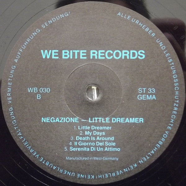 Negazione : Little Dreamer (LP, Album)