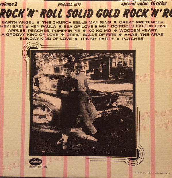 Various : Solid Gold Rock 'N' Roll Vol. 2 (LP, Comp, Club)