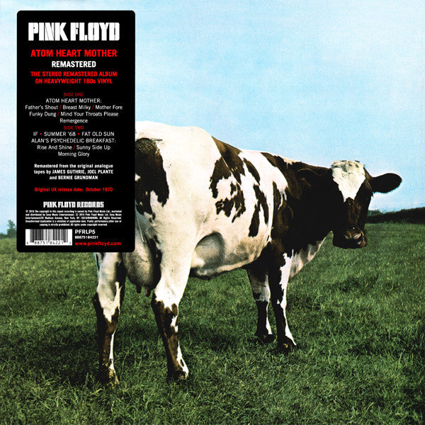 Pink Floyd : Atom Heart Mother (LP, Album, RE, RM, 180)