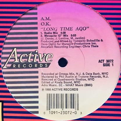 A.M.O.K. (2) : Long Time Ago (12")