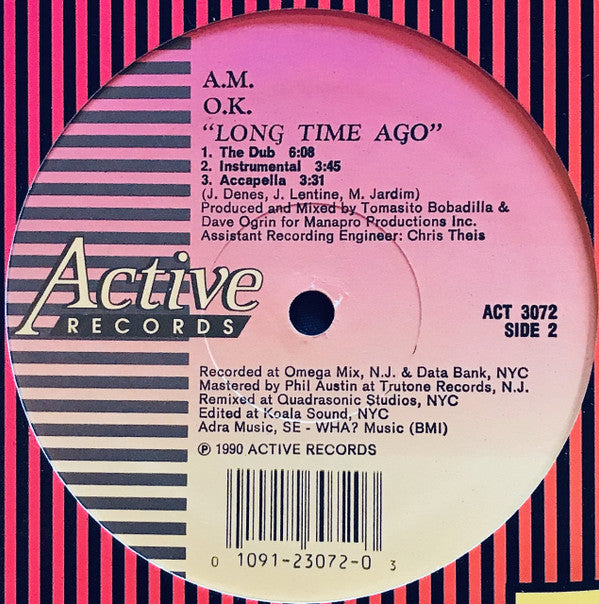 A.M.O.K. (2) : Long Time Ago (12")