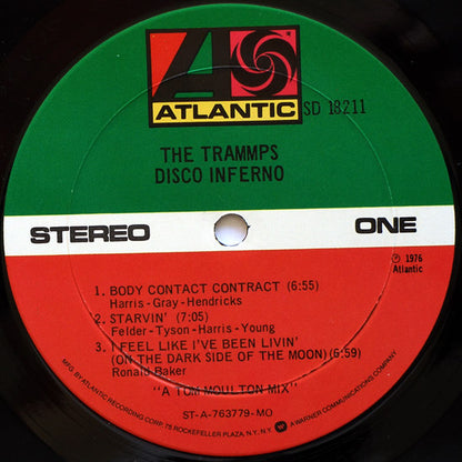 The Trammps : Disco Inferno (LP, Album, MO)