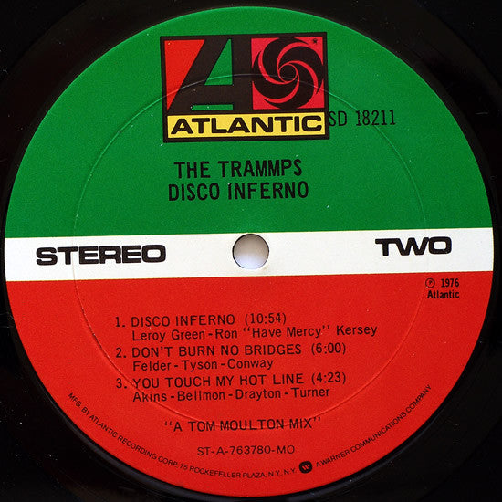 The Trammps : Disco Inferno (LP, Album, MO)