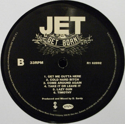 Jet (2) : Get Born (LP, Album, Ltd, RE, 180)