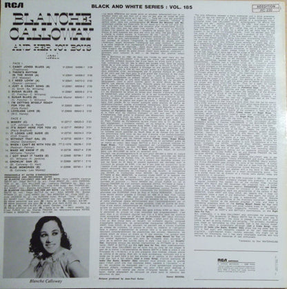 Blanche Calloway And Her Joy Boys : Blanche Calloway And Her Joy Boys (1931) (LP, Comp)