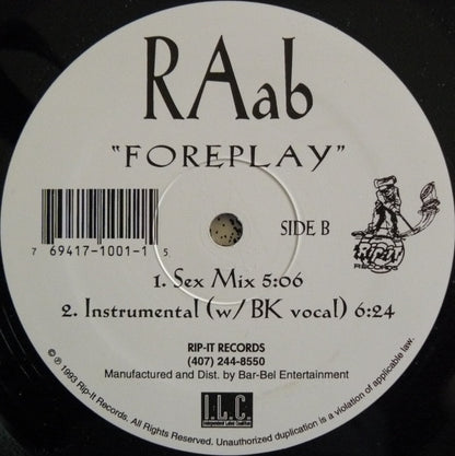 RAab : Foreplay (12")