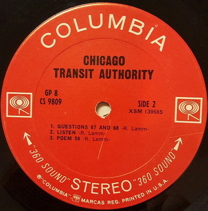 Chicago (2) : Chicago Transit Authority (2xLP, Album, Ter)