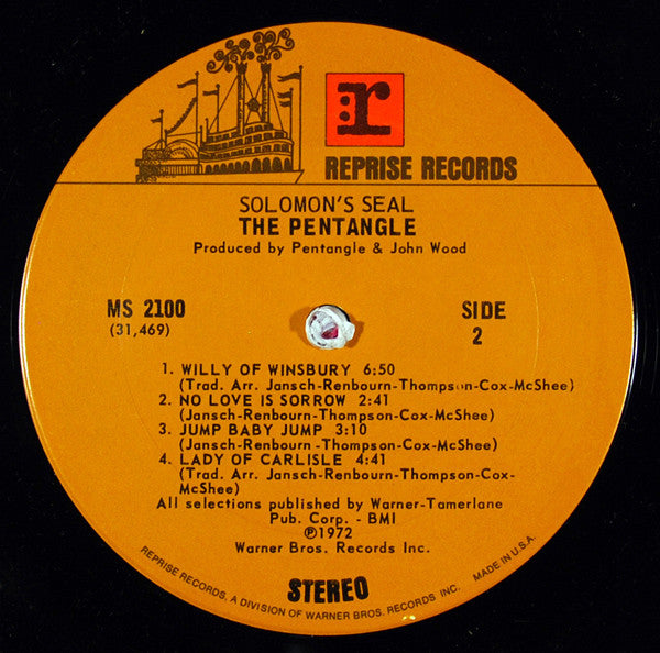 Pentangle : Solomon's Seal (LP, Album, Ter)