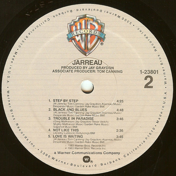 Al Jarreau : Jarreau (LP, Album, Pit)