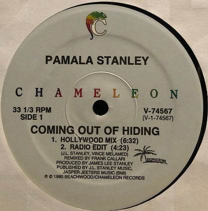 Pamala Stanley : Coming Out Of Hiding (12")
