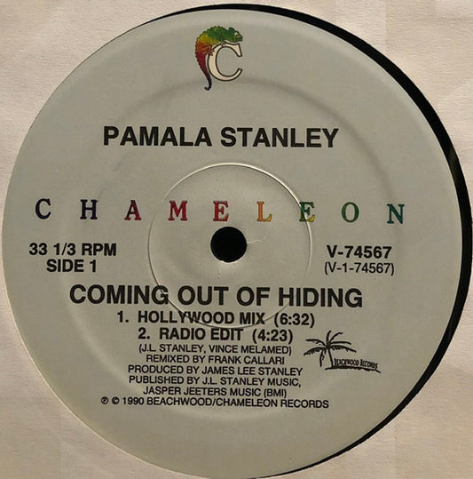 Pamala Stanley : Coming Out Of Hiding (12")