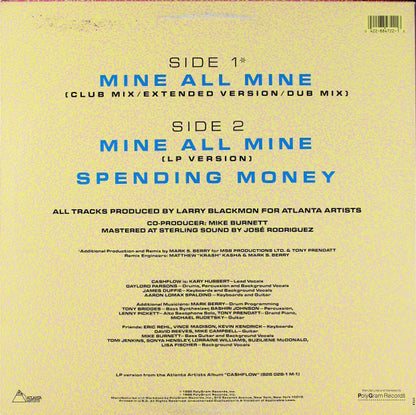 Ca$hflow : Mine All Mine (12")