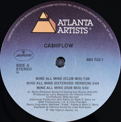 Ca$hflow : Mine All Mine (12")