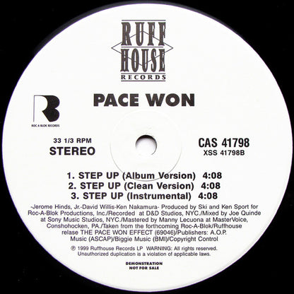 Pacewon : I Declare War (12", Promo)