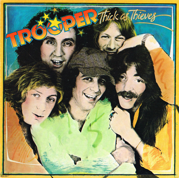 Trooper (4) : Thick As Thieves (LP, Album, Glo)