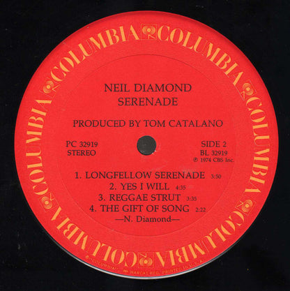 Neil Diamond : Serenade (LP, Album, RE)